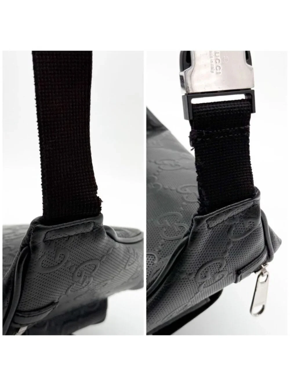 Gucci Jumbo GG Waist Bag Shoulder Embossed